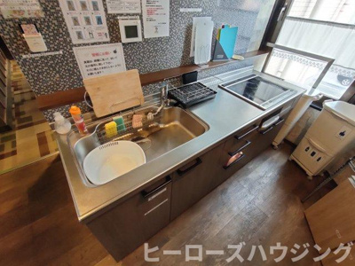 【キッチン】 | モテナプリーズ（シェアハウス） | 共同キッチン