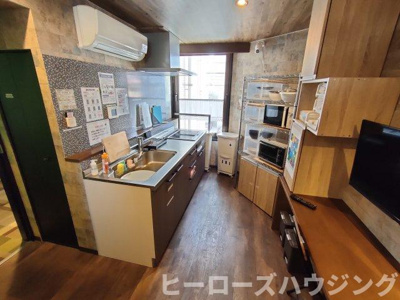 【キッチン】 | モテナプリーズ（シェアハウス） | 共同キッチンルーム