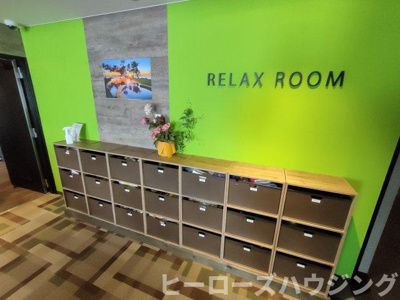 【その他共用部分】 | モテナプリーズ（シェアハウス） | 個人用ロッカー棚