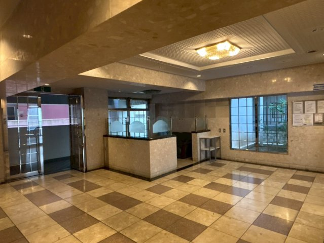 ライオンズマンション熊本中央のエントランス