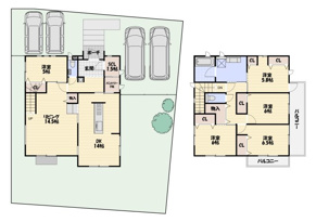 八幡市橋本新石　中古戸建の画像