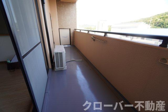 エスポワール辻Ⅲのバルコニー