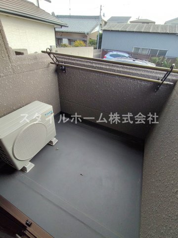 セザンヌ牛久保のバルコニー