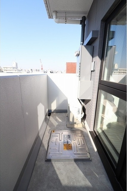 BLAU菊川のバルコニー