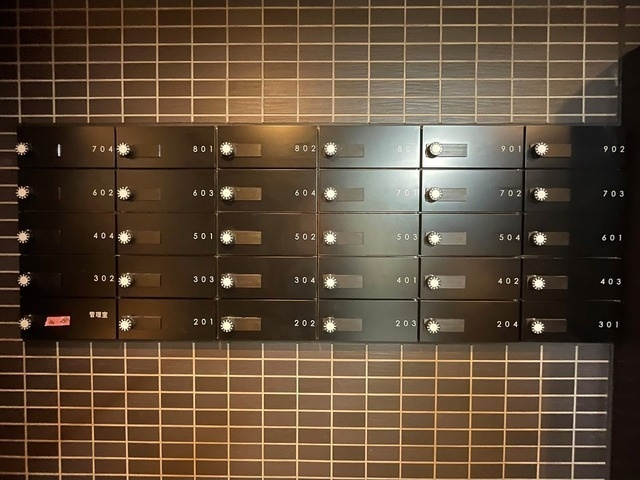 BLAU菊川のその他共用部分|メールボックス