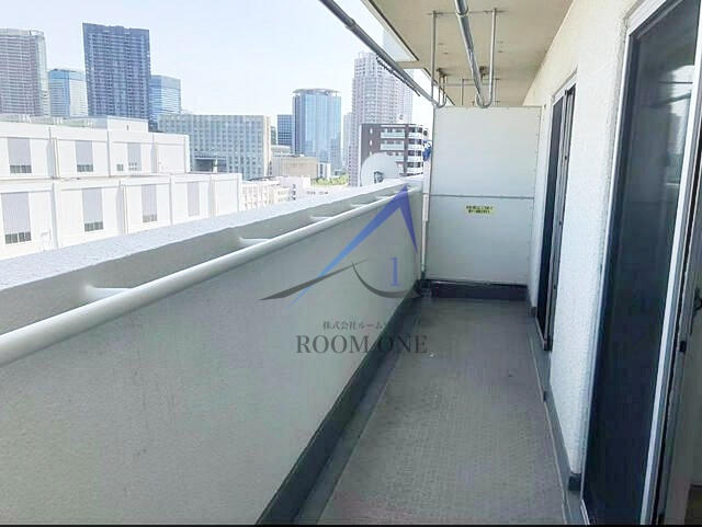 越中島三丁目ハイツ１号棟のバルコニー|バルコニーです。