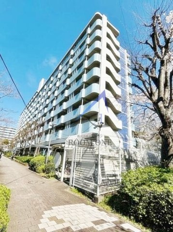 越中島三丁目ハイツ１号棟の外観|外観です。