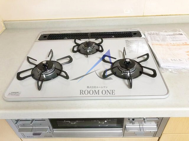 越中島三丁目ハイツ１号棟のキッチン|キッチンです。