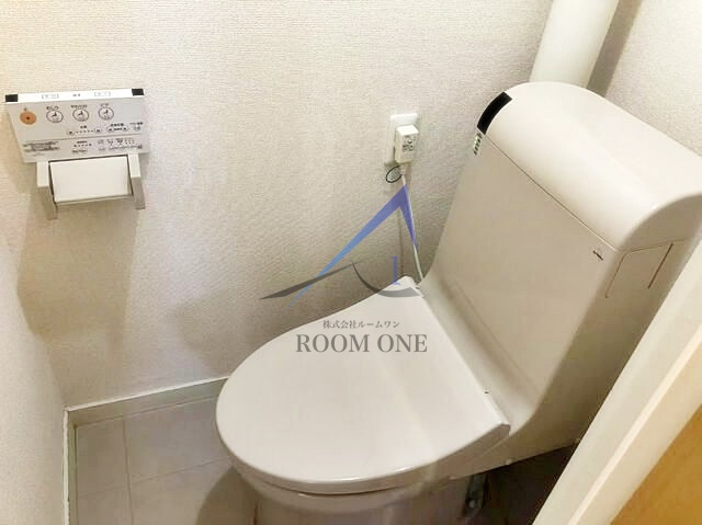 越中島三丁目ハイツ１号棟のトイレ|トイレです。