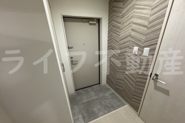 クリエオーレ大蓮東Ⅰの玄関|ゆったりとした玄関です