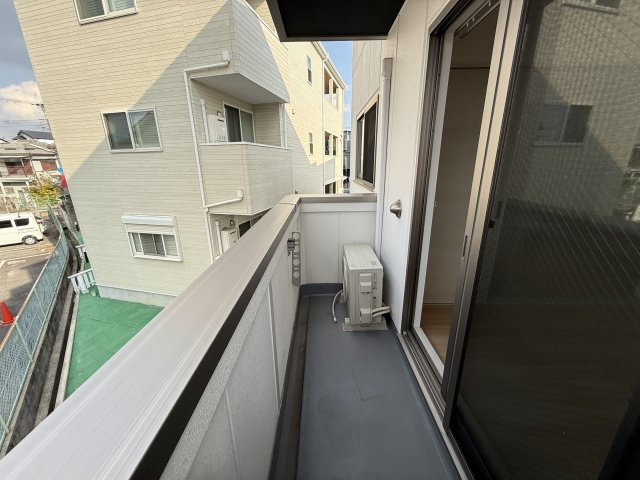 アーバンコート豊中のバルコニー