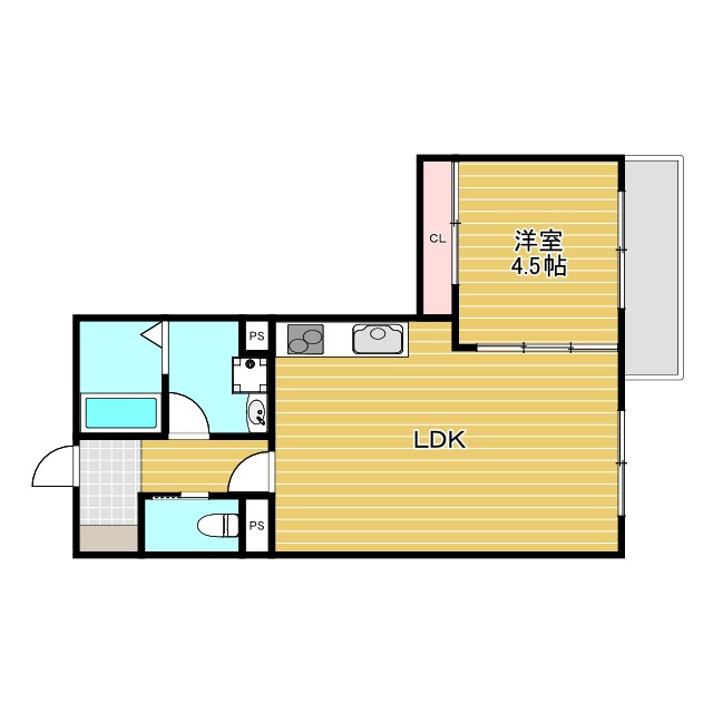 アーバンコート豊中の間取り