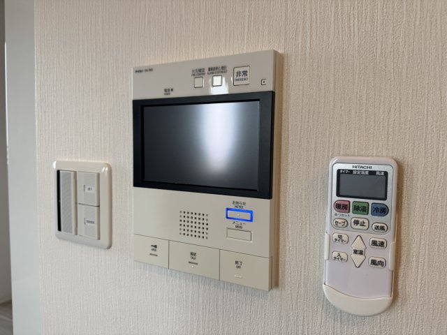 豊中市岡上の町１丁目の賃貸マンションのセキュリティ