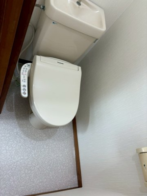 【トイレ】 | ハイムパークサイド | 清潔感のあるトイレです