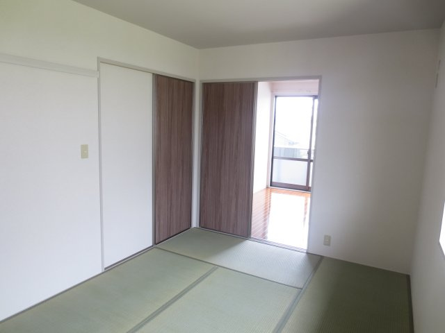 ひたちなか市大字稲田のアパートの和室|和室の写真です。