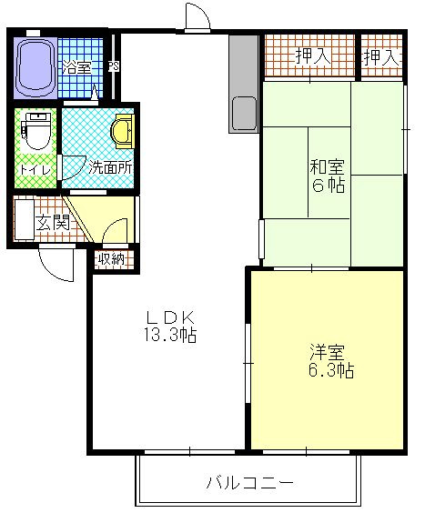 ひたちなか市大字稲田のアパート