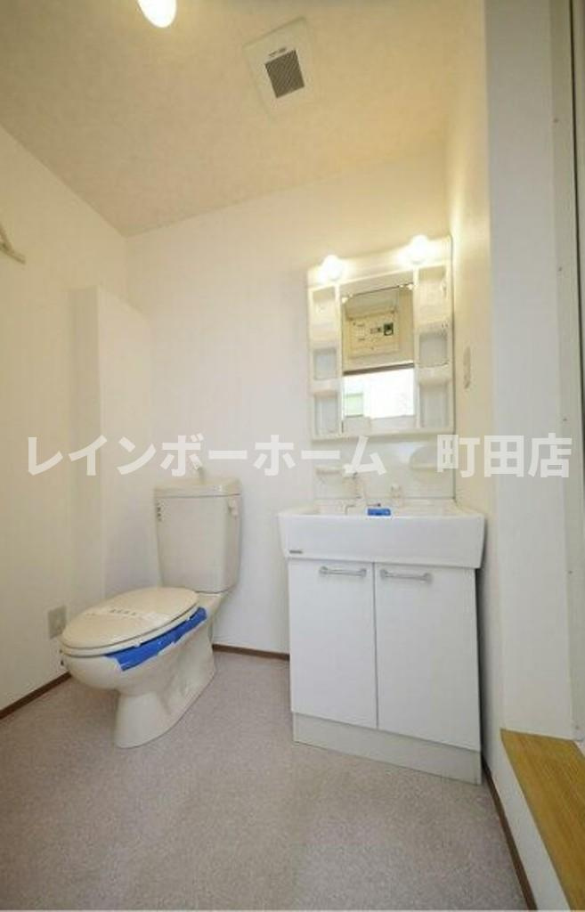 マカロン相模原※初期費用分割あと払いサービス利用可能物件の洗面所