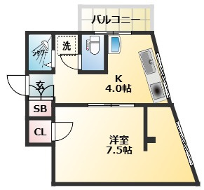 べるべーる高石神の間取り