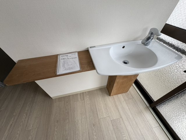 べるべーる高石神の独立洗面台