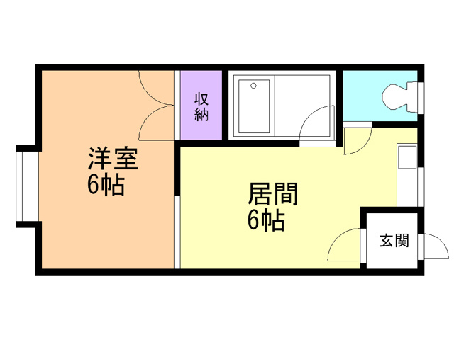 ハイツコスコンの間取り