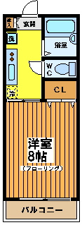 【間取り】 | エルデ明大前