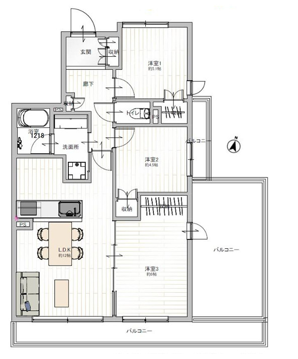 フェアロージュ西葛西四季の道
