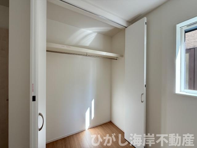 平塚市諏訪町第　新築戸建　全2棟の収納|各居室　収納スペース付き