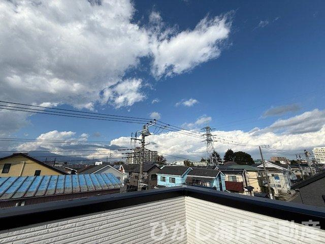 平塚市諏訪町第　新築戸建　全2棟の展望|ルーフバルコニーからの眺望