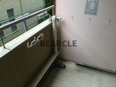 【バルコニー】 | メゾン光洋 | 洗濯機置場