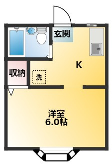 サニーコート中山Ⅰの間取り