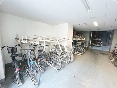 【その他共用部分】 | パークアクシス亀戸 | 駐輪場です。