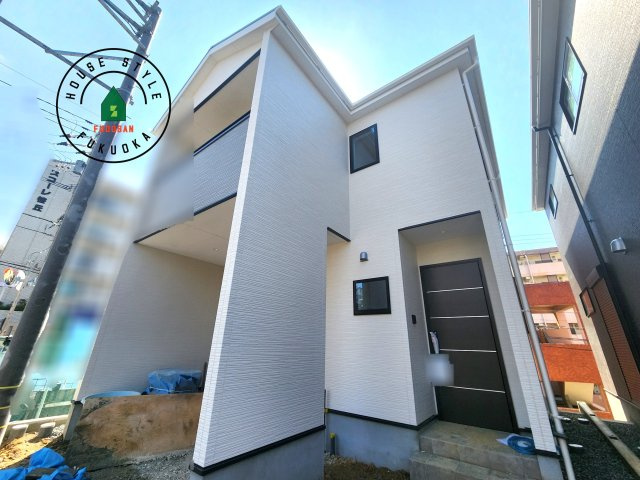 福岡市中央区笹丘1丁目第3-3棟（2号棟）の外観|デザイン性のある外観です。