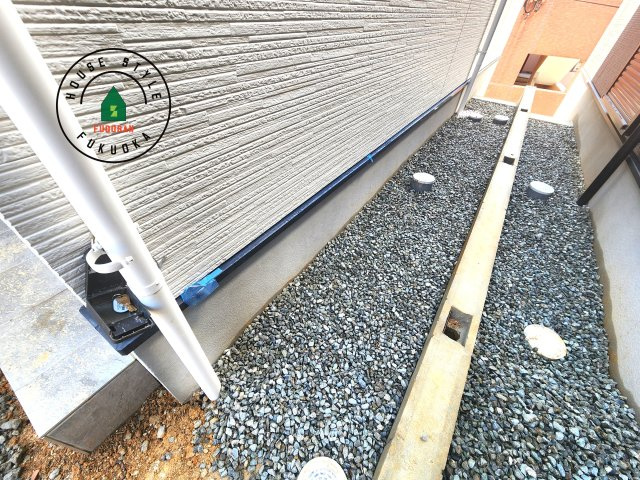 福岡市中央区笹丘1丁目第3-3棟（2号棟）の庭|お庭で自由な時間を過ごせます。