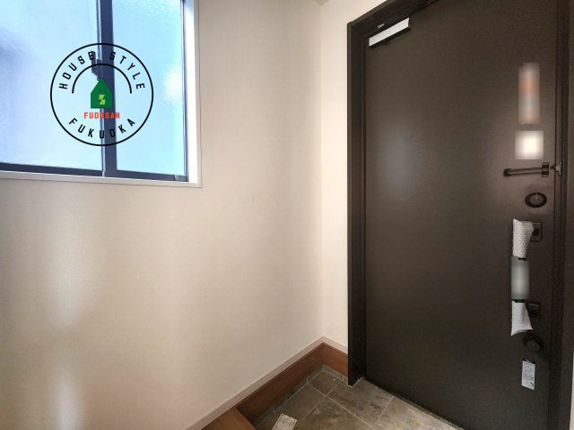 福岡市中央区笹丘1丁目第3-3棟（2号棟）の防犯設備|二重ロックでしっかり防犯対策ができます。