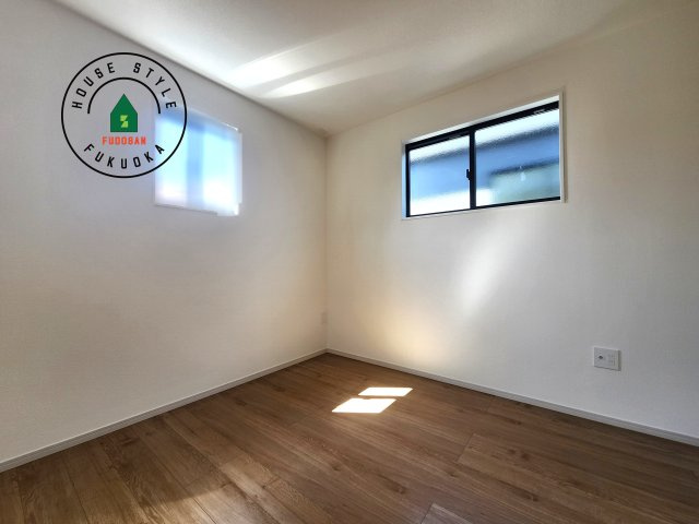 福岡市中央区笹丘1丁目第3-3棟（2号棟）の内観：施工例|将来的に、琉球畳を引きまして和室風にすることも可能です。