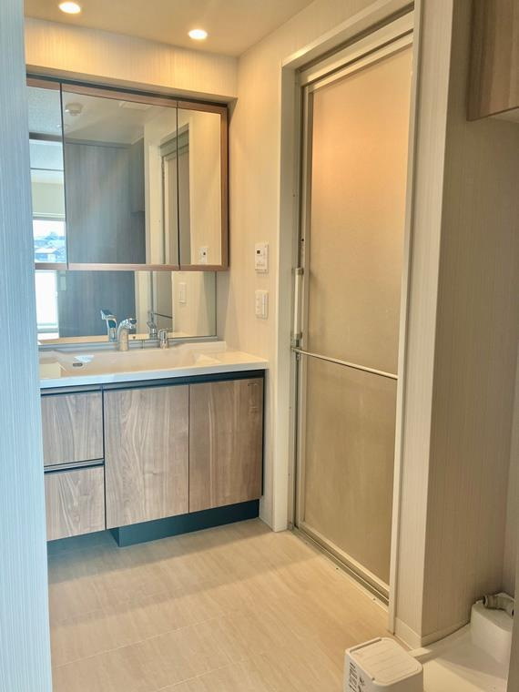 サンクレイドルさがみ野の洗面所