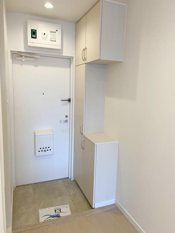 セブンスターマンション金町の玄関