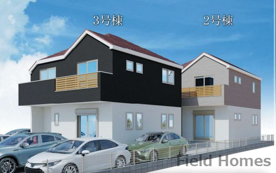 藤沢市善行6丁目新築戸建て　1期2号棟の外観|外観イメージ「藤沢市善行6丁目新築戸建て」