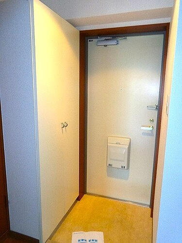 リヴィエルバーグ西大島の玄関|玄関　※前回募集時2015年5月撮影