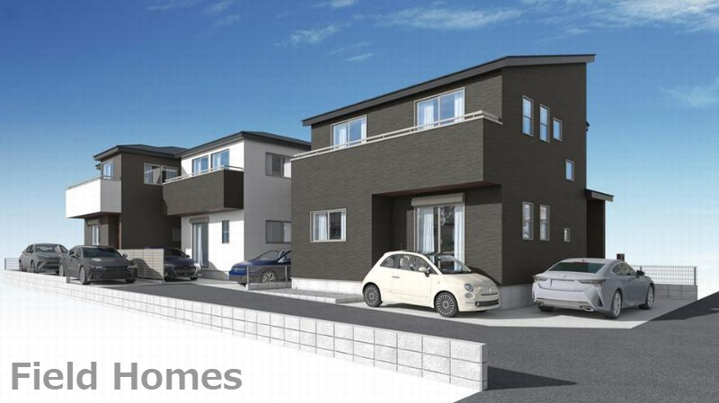 茅ヶ崎市萩園新築戸建て　第2-2号棟の外観|外観イメージ「茅ヶ崎市萩園新築戸建て」