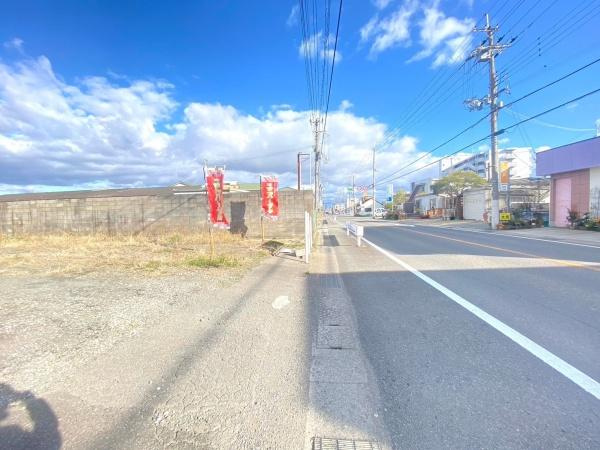 和歌山市古屋　土地の前面道路含む現地写真