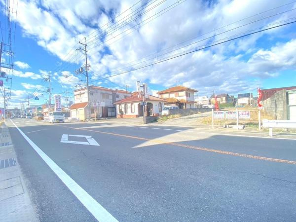 和歌山市古屋　土地の前面道路含む現地写真