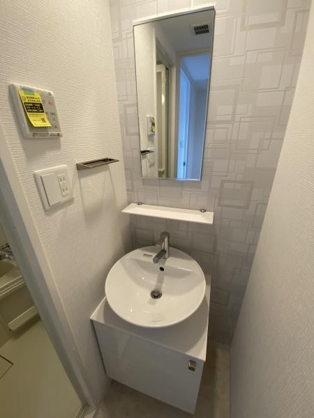 エスリード大阪リエートの展望|独立洗面台付き