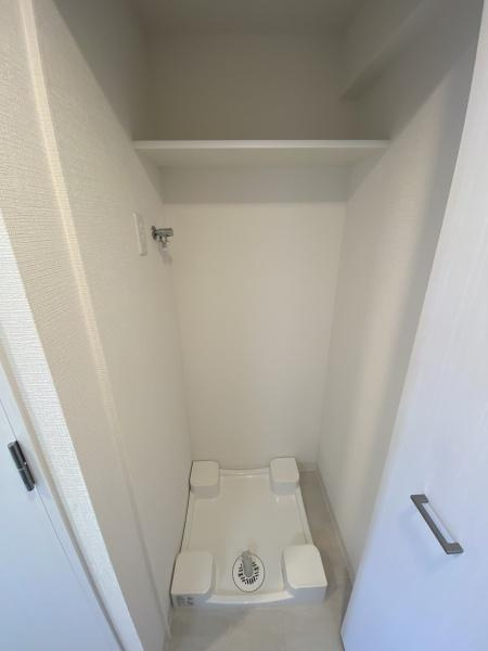 エスリード大阪リエートの収納|洗濯機置場