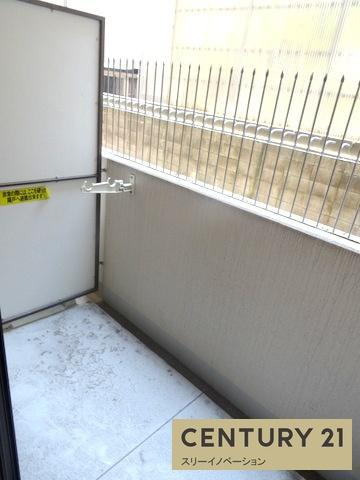 大正メゾンのバルコニー