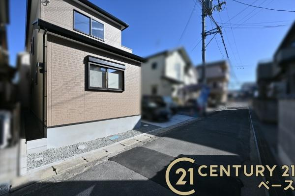 ファーストタウン結崎 ／新築一戸建の前面道路含む現地写真