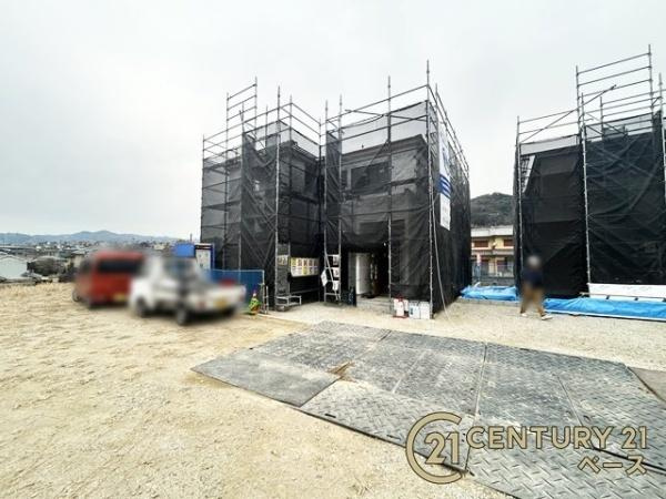 リーブルガーデン龍田 １号棟 ／新築一戸建のその他|■現地撮影写真■敷地面積は６０坪以上・駐車場２台可！