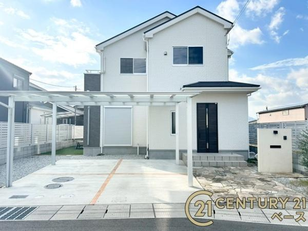大和高田市田井　一戸建の外観|■現地撮影写真■令和３年建築の注文住宅！カーポート・ウッドデッキ付き物件です！お気軽にお問い合わせください！