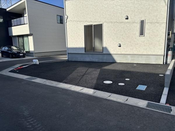 岡崎市中島町第14　全3棟・1号棟の駐車場|施工例