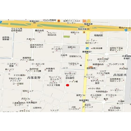 茜部菱野貸家の外観